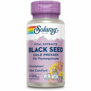 Suplement diety Solaray Black Seed 60 Sztuk