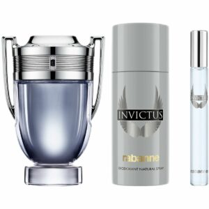 Zestaw Perfum dla Mężczyzn Paco Rabanne Invictus 3 Części