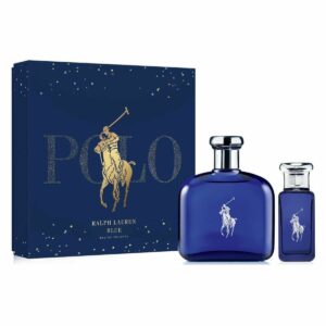 Zestaw Perfum dla Mężczyzn Ralph Lauren Polo Blue EDT 2 Części