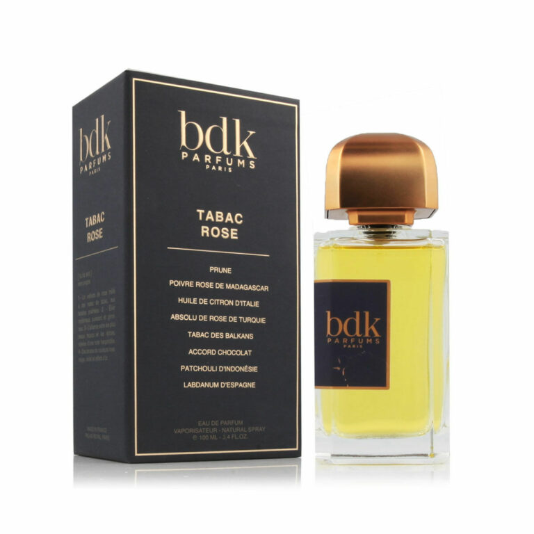 Read more about the article Recenzja produktu: “Róża z nutą tytoniu – recenzja perfum unisex BDK Parfums Tabac Rose EDP 100 ml”