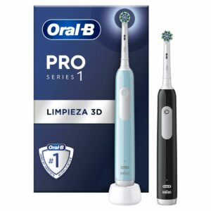 Elektryczna Szczoteczka do Zębów Oral-B PRO1 DUO (2 Sztuk) (1)