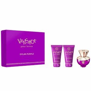 Zestaw Perfum dla Kobiet Versace Pour Femme Dylan Purple 3 Części