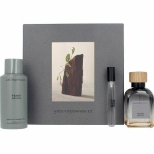 Zestaw Perfum dla Mężczyzn Adolfo Dominguez Ébano Salvia 3 Części