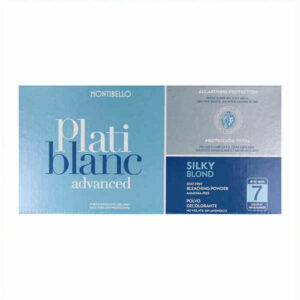 Rozjaśniacz do Włosów Platiblanc Advance Silky Blond Montibello PSB1 (500 g)