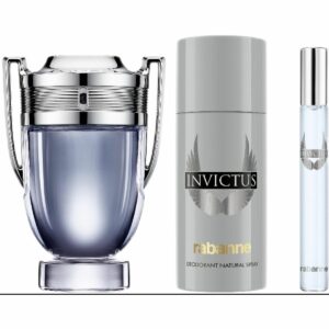 Zestaw Perfum dla Mężczyzn Paco Rabanne Invictus 3 Części